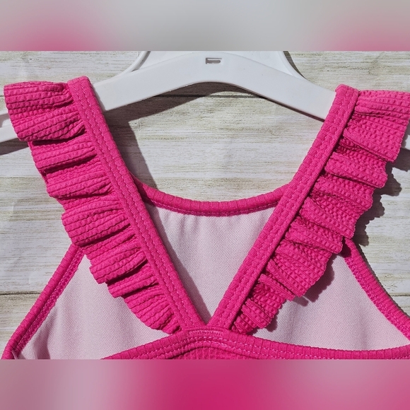 Carter's  solid pink girls bathing suit - Picture 8 of 8